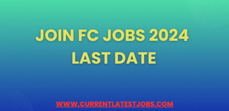 Join FC Jobs 2024 Last Date