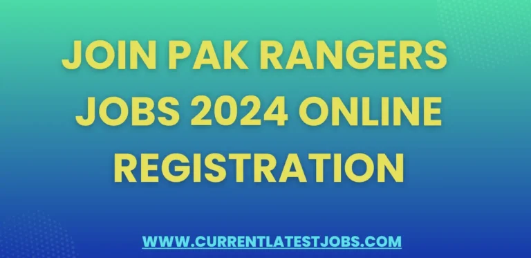 Join Pak Rangers Jobs 2024 Online Registration