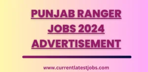 Punjab Ranger Jobs 2024 Advertisement